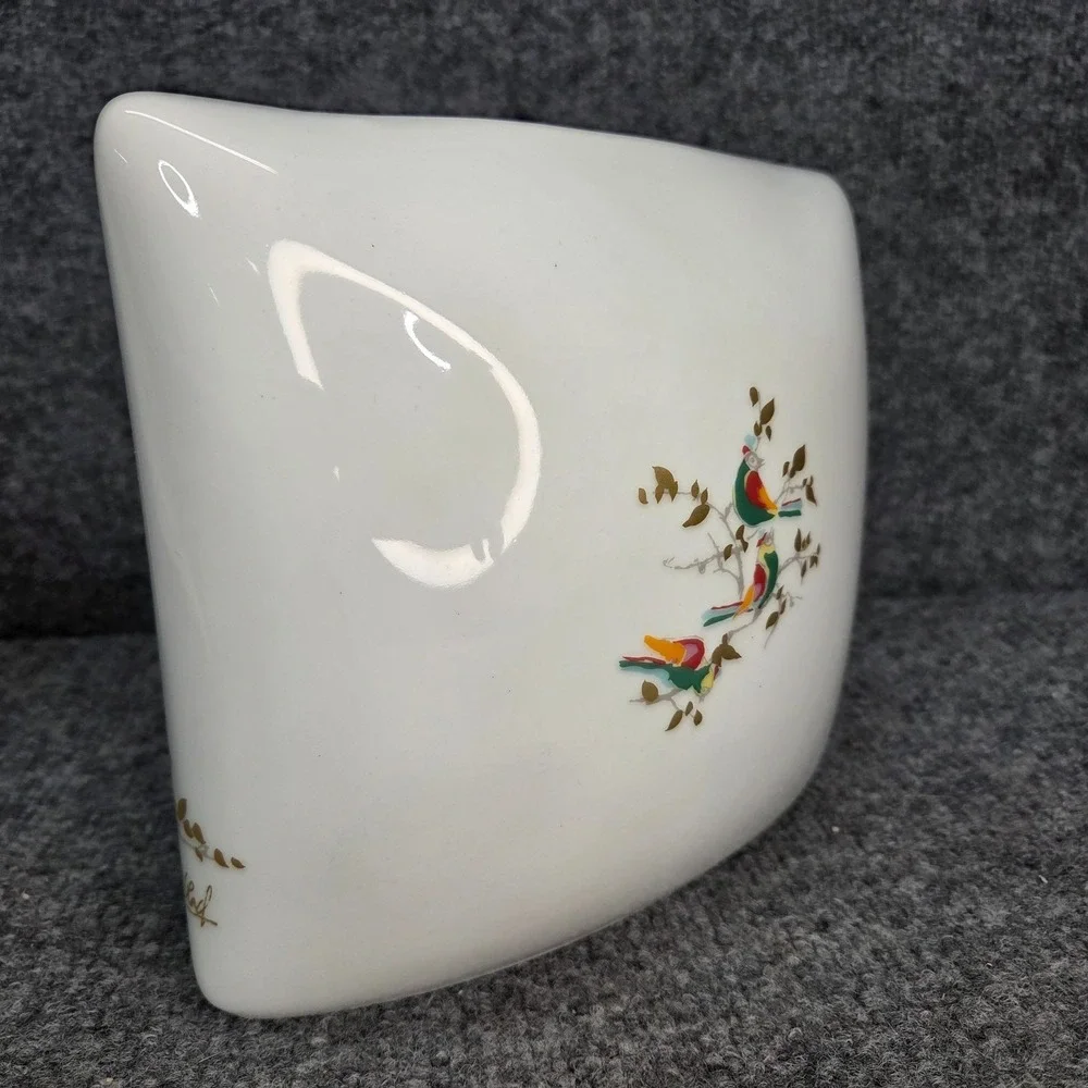 Rare Vintage Bjorn Wiinblad Rosenthal Porcelain Pillow Vase - Germany Love Story